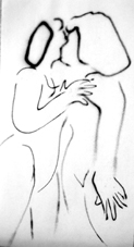 Le baiser des amoureuses.